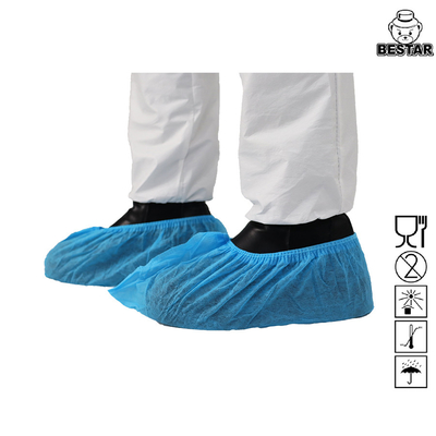 XL μπλε προστατευτική μίας χρήσης κάλυψη 18Inch παπουτσιών για το ιατρικό σπίτι